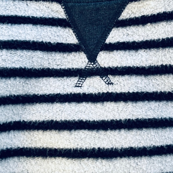 Lucky Brand Women's Brushed Stripe Sweatshirt - Picture 7 of 7